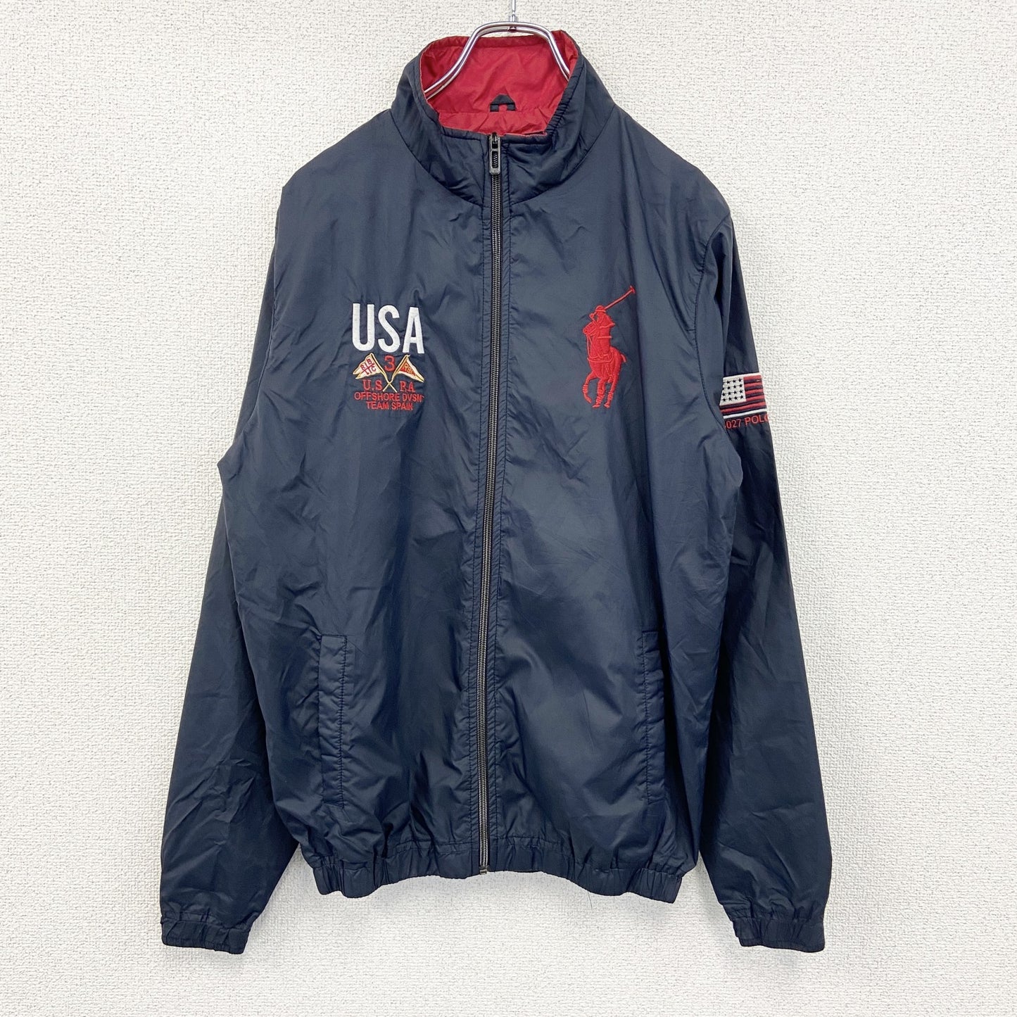 POLO SPORT　ポロスポーツ　ラルフローレン　ブルゾン/スイングトップ　ビッグポニー　ネイビー