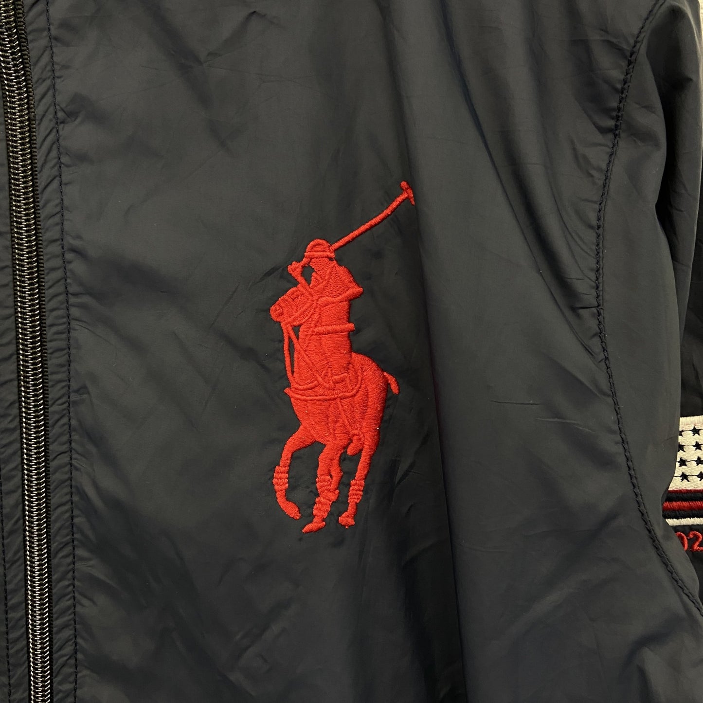 POLO SPORT　ポロスポーツ　ラルフローレン　ブルゾン/スイングトップ　ビッグポニー　ネイビー