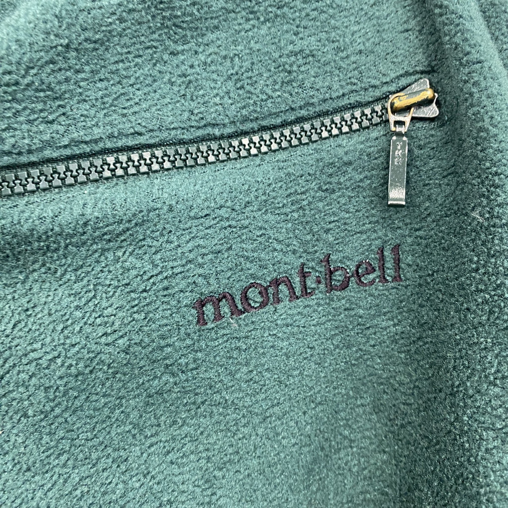 mont-bell　モンベル　POLARTEC　フリースパンツ　イージーパンツ　緑　グリーン　XLサイズ　古着