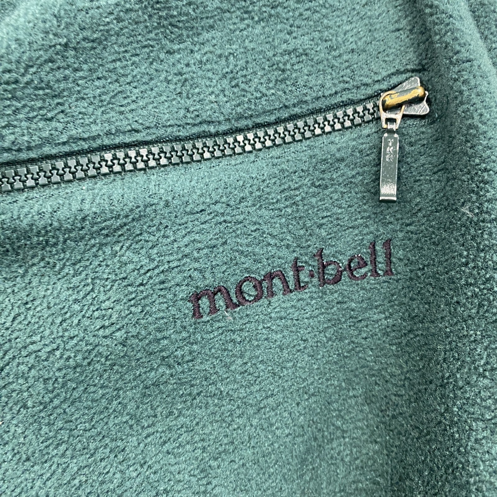 mont-bell　モンベル　POLARTEC　フリースパンツ　イージーパンツ　緑　グリーン　XLサイズ　古着
