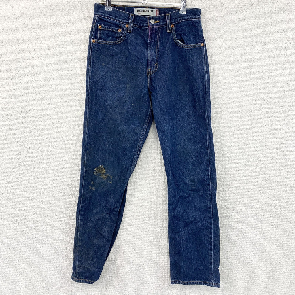 Levi's　リーバイス　505　デニムパンツ/ジーンズ　ジップフライ　インディゴ　W30サイズ　古着