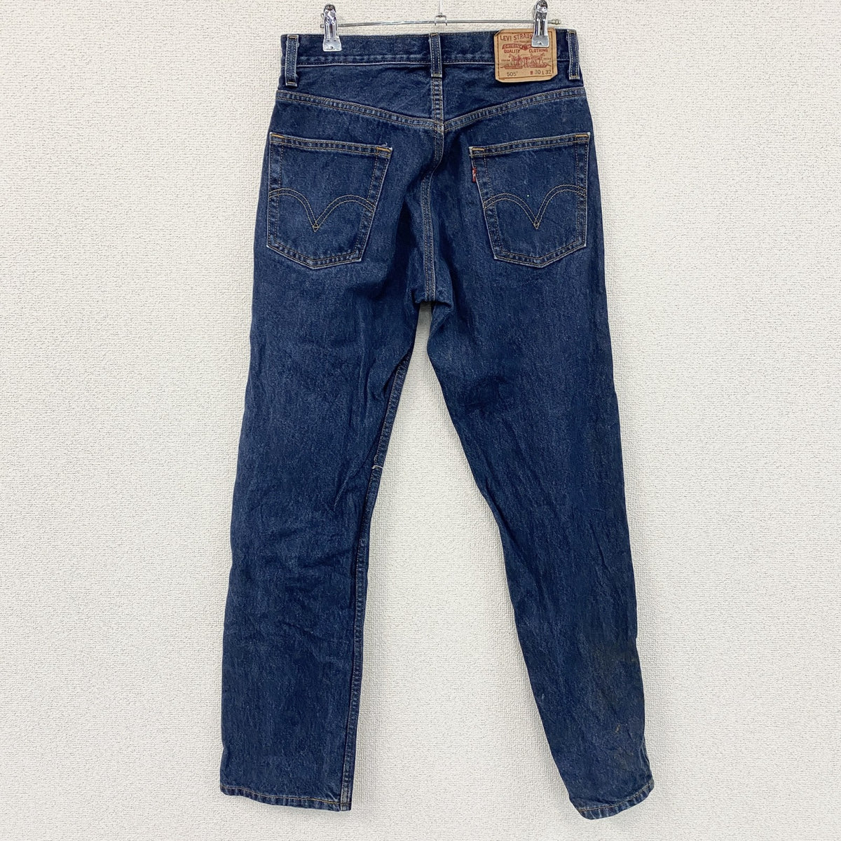 Levi's　リーバイス　505　デニムパンツ/ジーンズ　ジップフライ　インディゴ　W30サイズ　古着