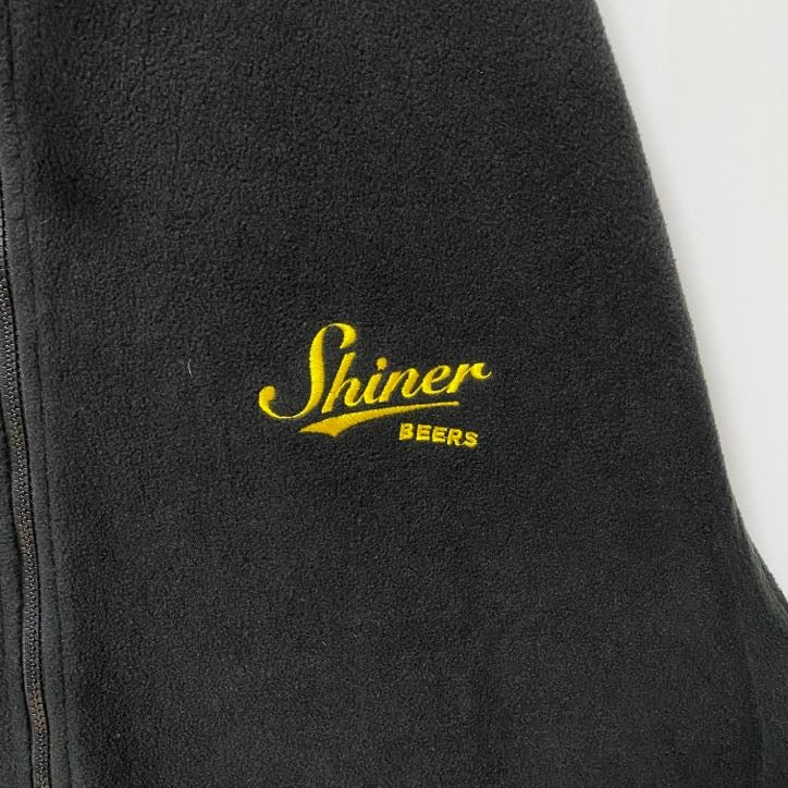 古着 used　COLORADO TIMBERLINE　長袖フリースジャケット　フルジップ　Shiner Beers　XLサイズ