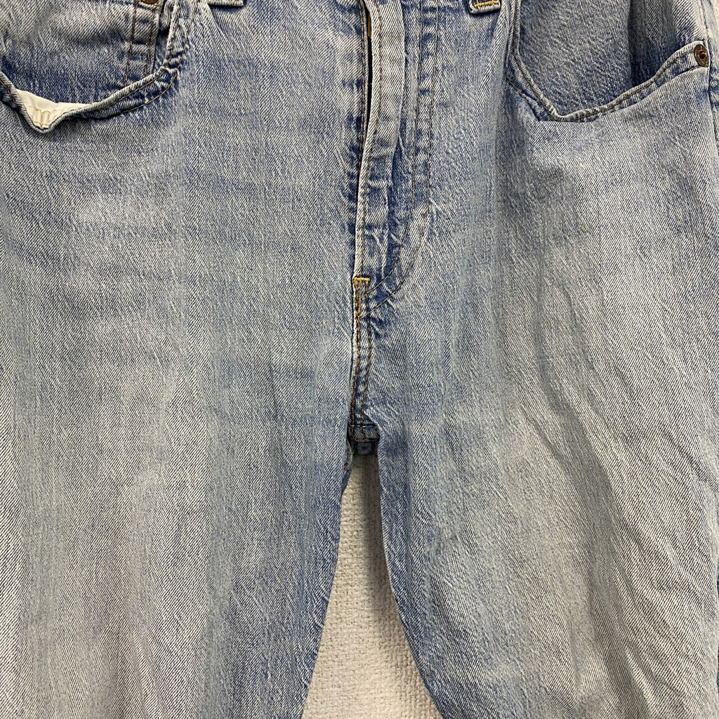 Levi's　リーバイス　502　デニムパンツ/ダメージジーンズ　ジップフライ　インディゴ　W34サイズ　古着