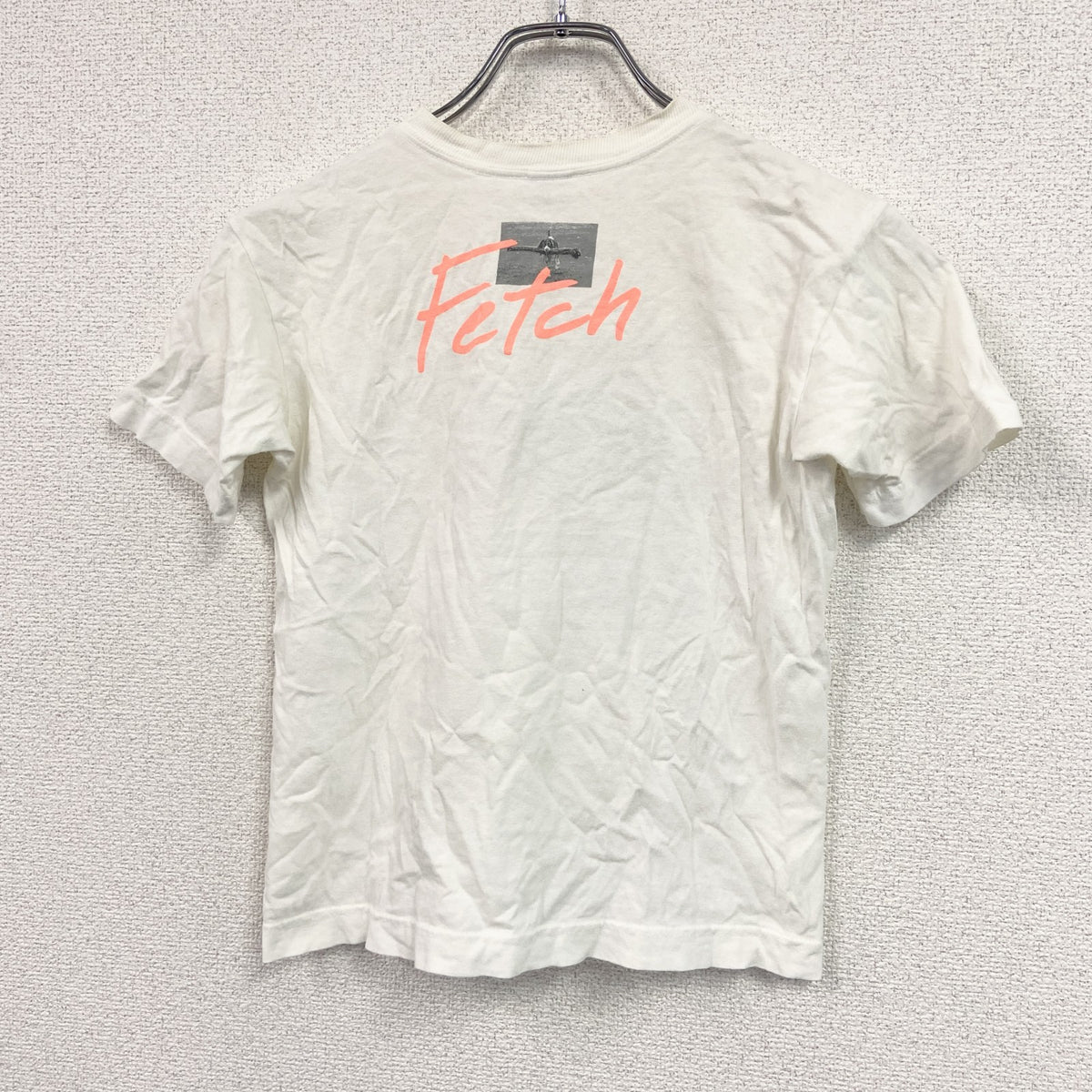 GAP　ギャップ　半袖プリントTシャツ　白　ホワイト　XSサイズ　古着