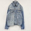 GUESS　ゲス　デニムジャケット/Gジャン　ダメージ加工　インディゴ　Mサイズ　古着