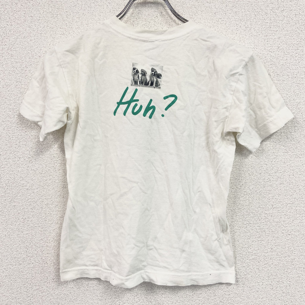 GAP　ギャップ　半袖プリントTシャツ　アニマル　白　ホワイト　XSサイズ　古着