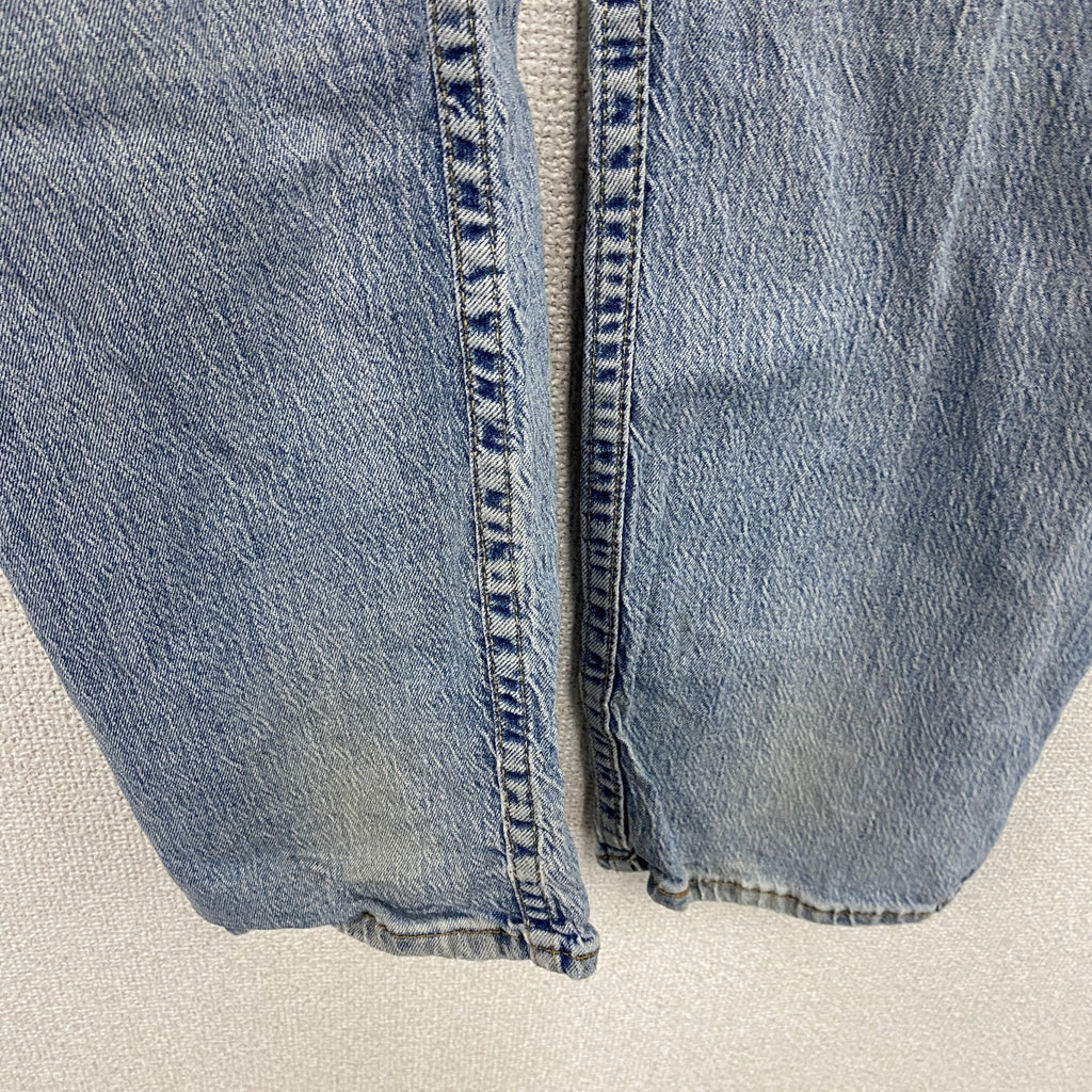 Levi's　リーバイス　502　デニムパンツ/ダメージジーンズ　ジップフライ　インディゴ　W34サイズ　古着