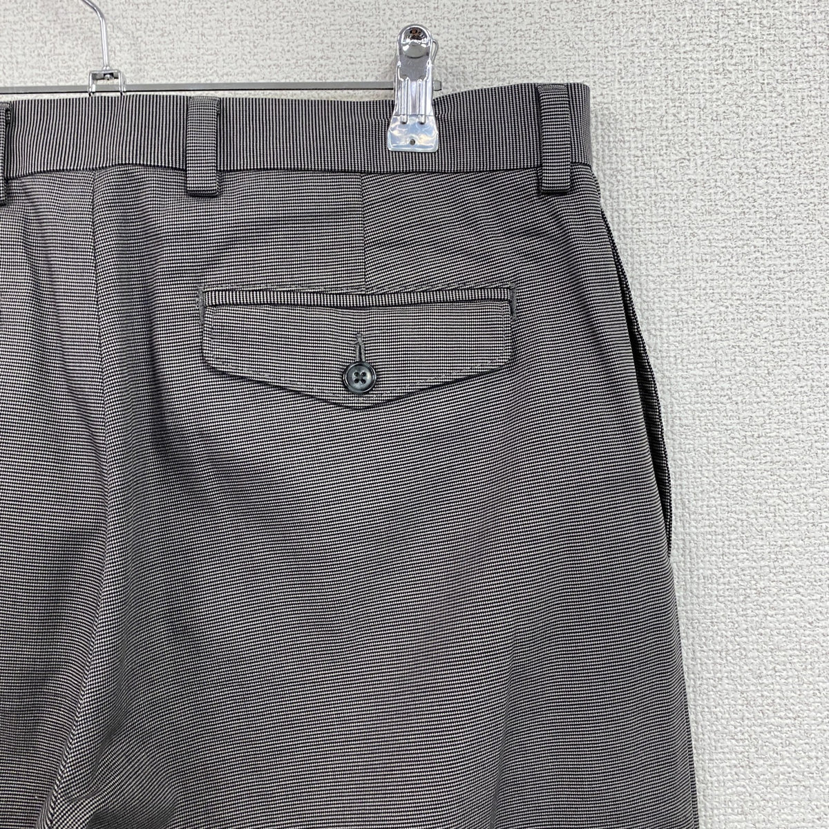 ～00s　L.L.Bean　エルエルビーン　スラックス　ジップフライ　ヴィンテージ　灰色　グレー　33サイズ　古着