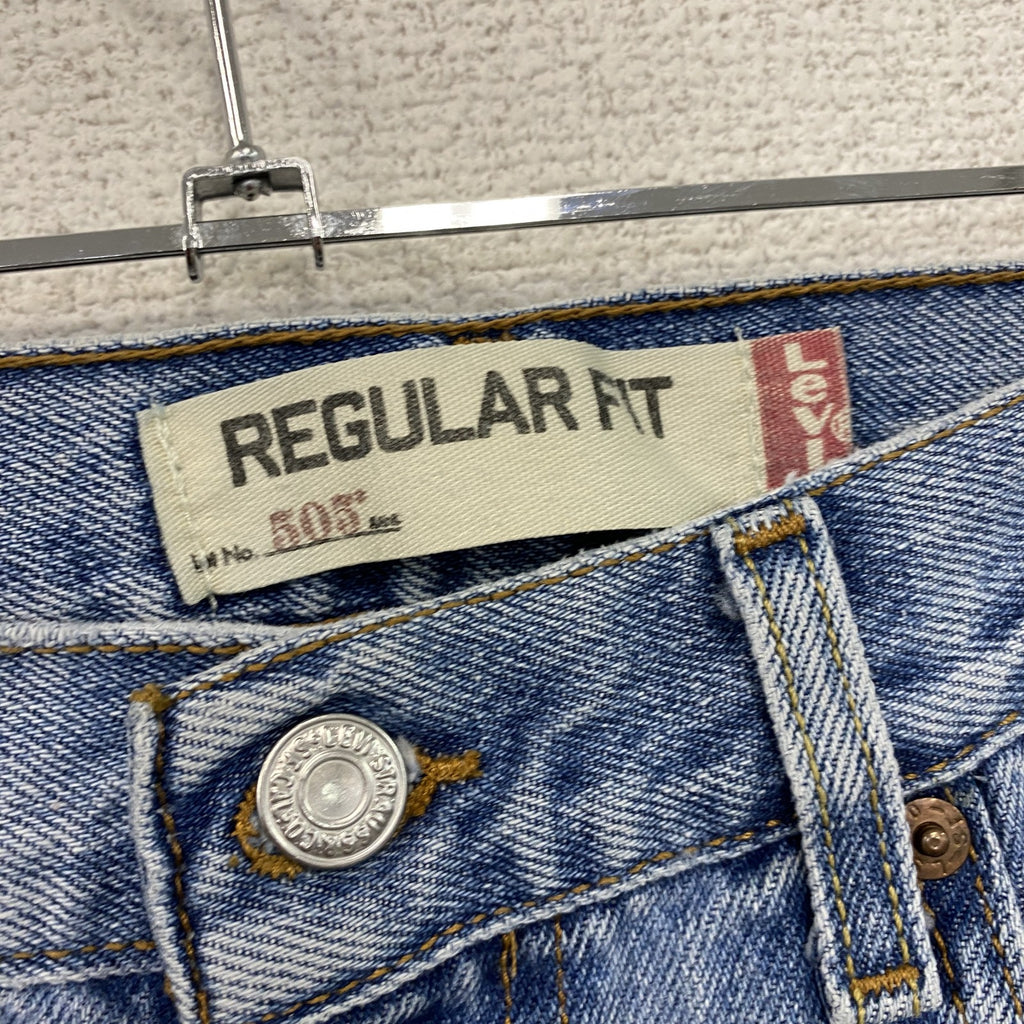 Levi's　リーバイス　505　デニムパンツ/ジーンズ　ジップフライ　インディゴ　W32サイズ　古着