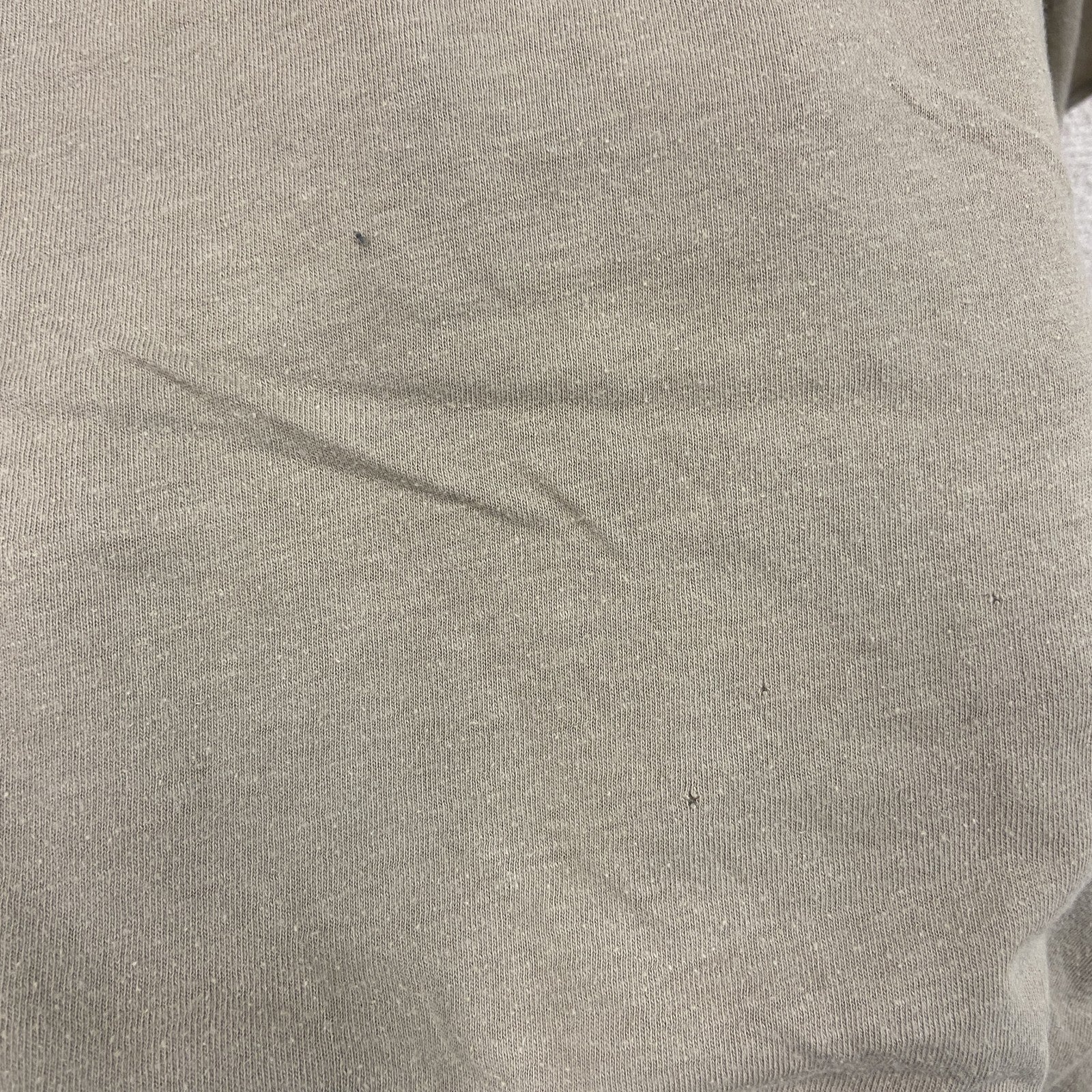 CRAFTED　半袖プリントTシャツ　十字架　ライオン　灰色　グレー　Lサイズ　古着