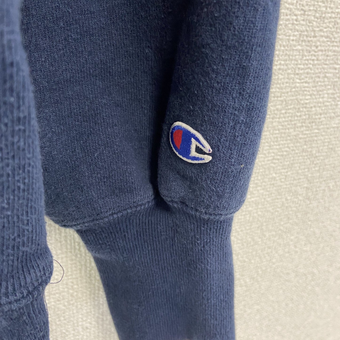 90s　champion　チャンピオン　リバースウィーブ　スウェットパーカー/フーディー　紺　ネイビー　Lサイズ