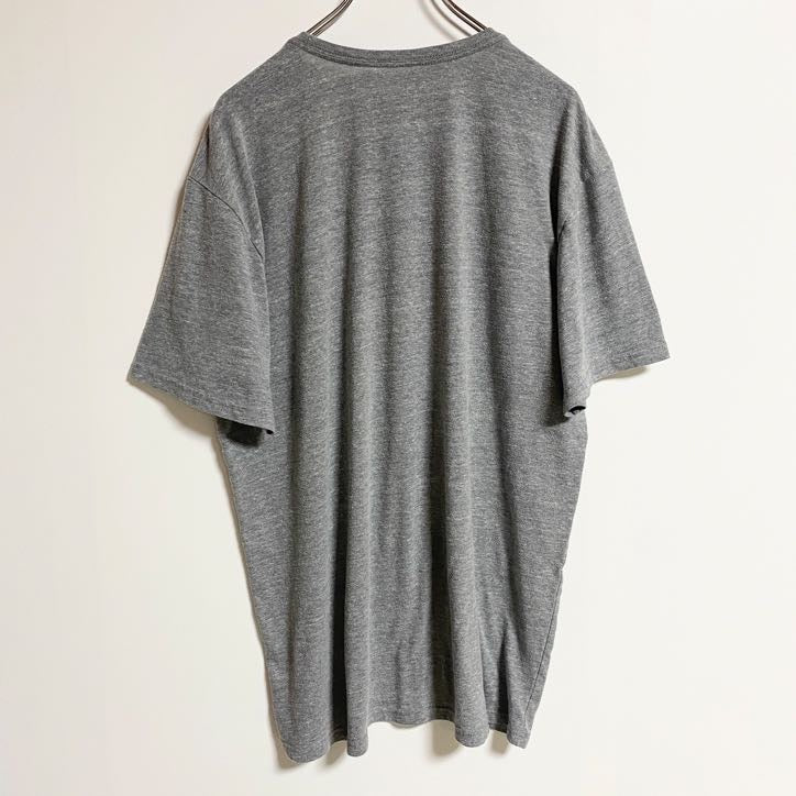 Reebok リーボック　半袖プリントTシャツ　NFL　フットボール　グレー　灰色　ビックシルエット　XLサイズ　古着