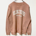VINTAGE WEAR　Baypointe　長袖クルーネックプリントスウェット　トレーナー　Vガゼット　Mサイズ　古着