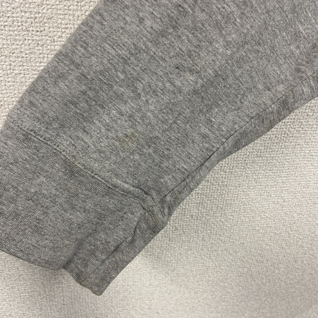 NCAA　長袖プリントTシャツ　オハイオ州立大学　アーチプリント　灰色　グレー　Sサイズ　古着