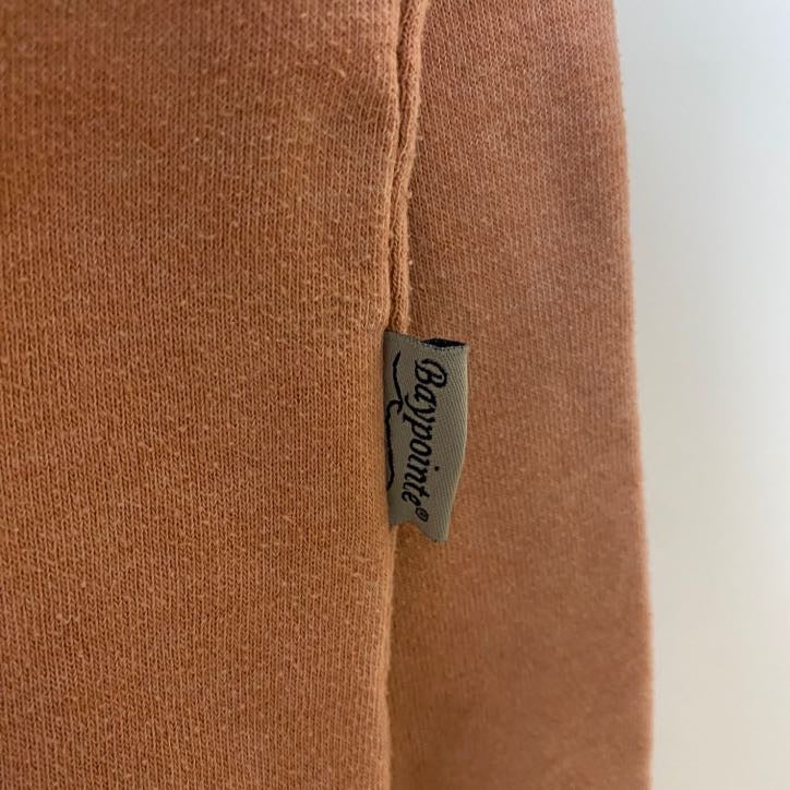 VINTAGE WEAR　Baypointe　長袖クルーネックプリントスウェット　トレーナー　Vガゼット　Mサイズ　古着