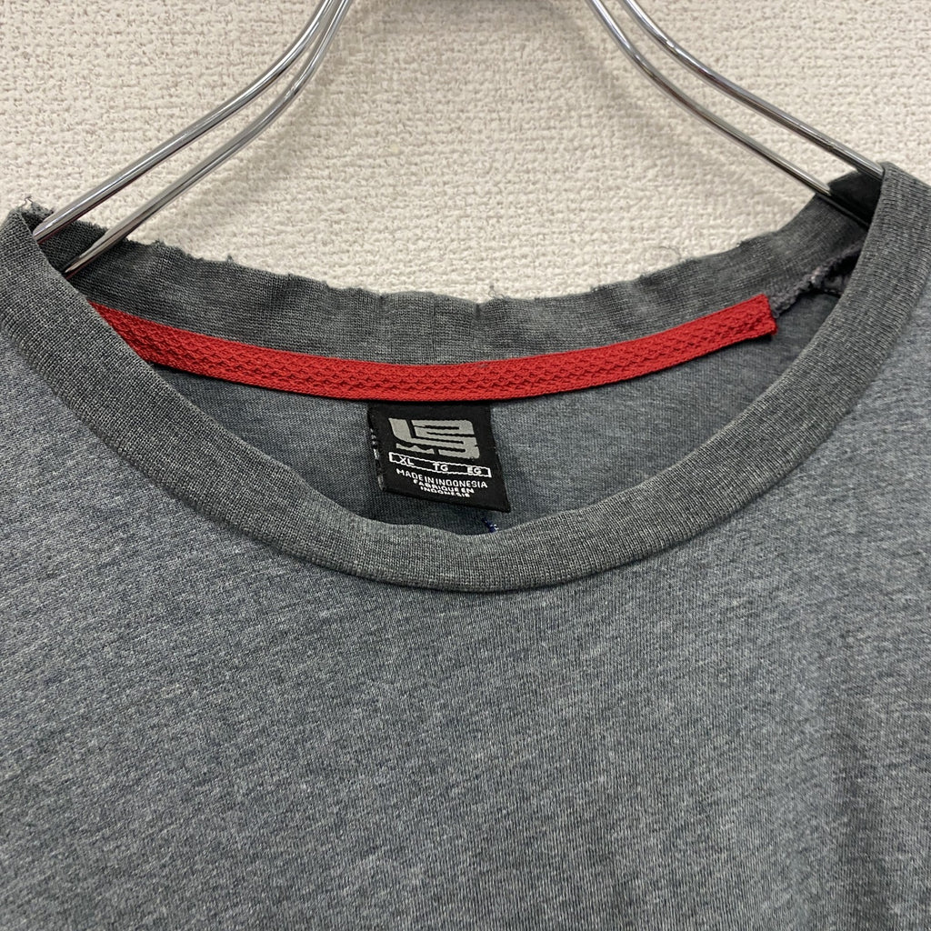 NIKE　ナイキ　Labron James　半袖プリントTシャツ　グレー　XLサイズ　古着
