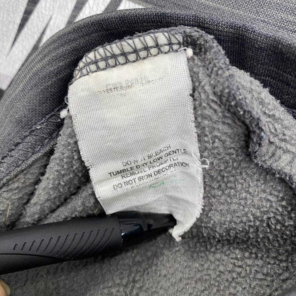 長袖プルオーバーパーカー　野球　ポストシーズン　カジュアルデザイン　REIGK　秋冬服　UBS　グレー　灰色　古着