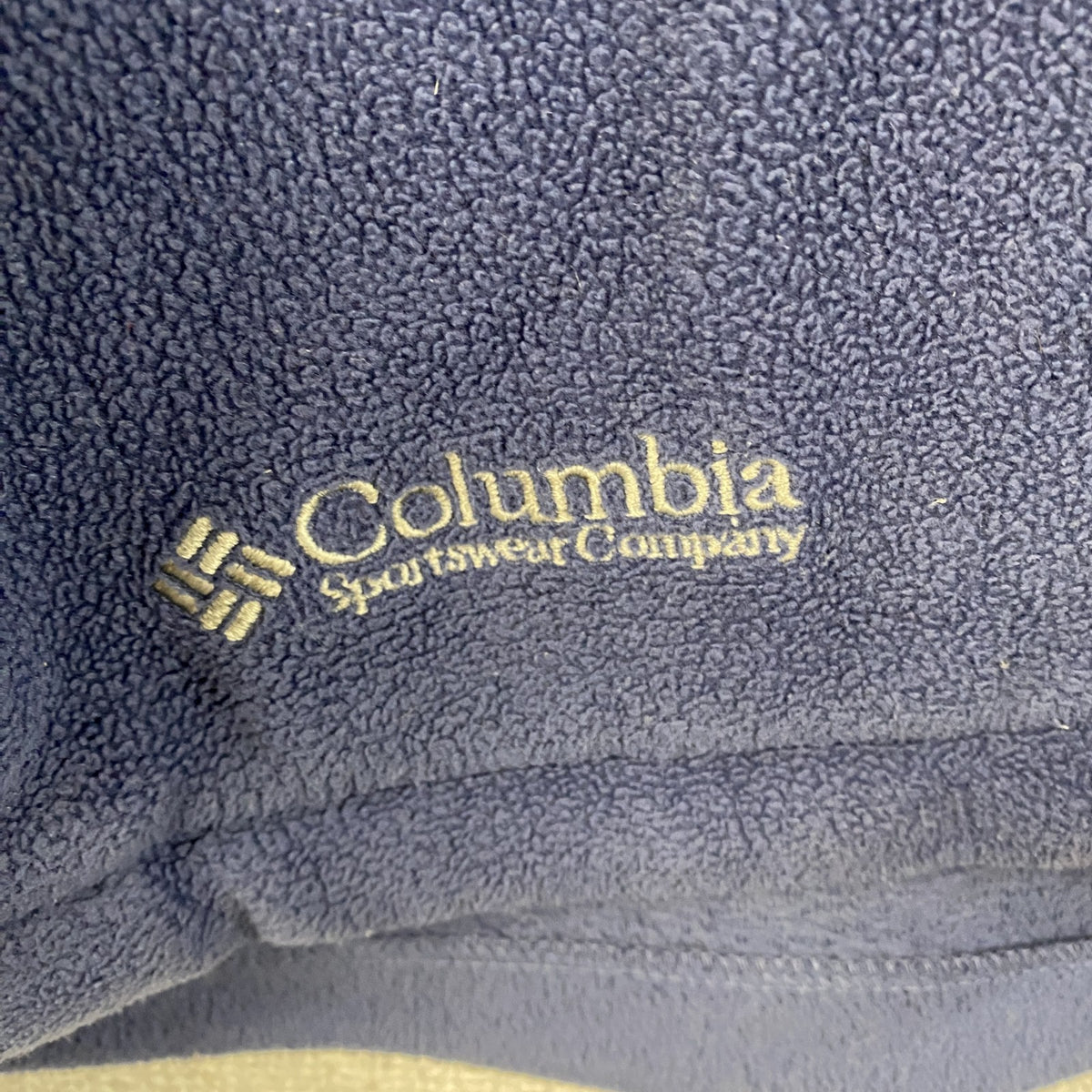 90s　Columbia　コロンビア　フリースジャケット/ボアジャケット　三角タグ　紫　パープル　Sサイズ　　ヴィンテージ　古着