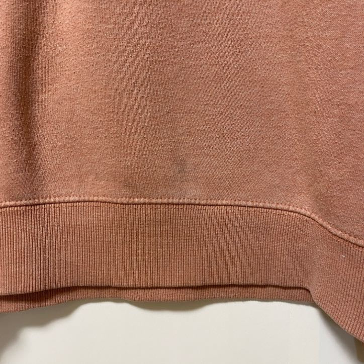 VINTAGE WEAR　Baypointe　長袖クルーネックプリントスウェット　トレーナー　Vガゼット　Mサイズ　古着