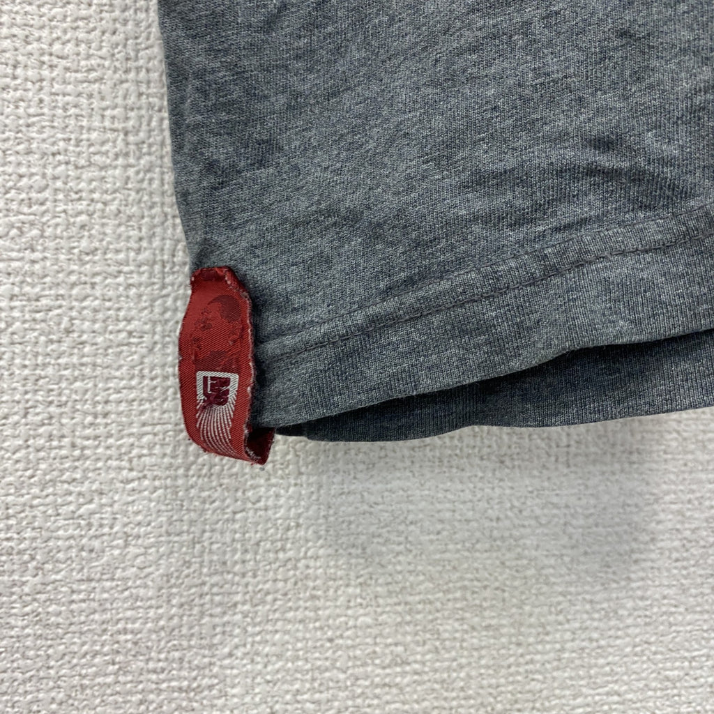 NIKE　ナイキ　Labron James　半袖プリントTシャツ　グレー　XLサイズ　古着