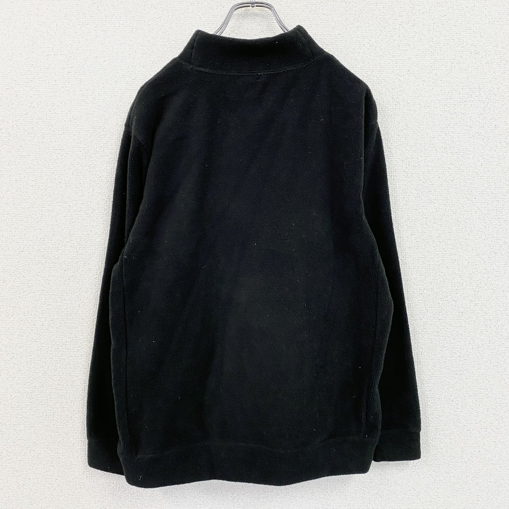 BEAUTY＆YOUTH UNITED ARROWS　フリースプルオーバージャケット/ボアジャケット　黒　ブラック　Lサイズ　古着