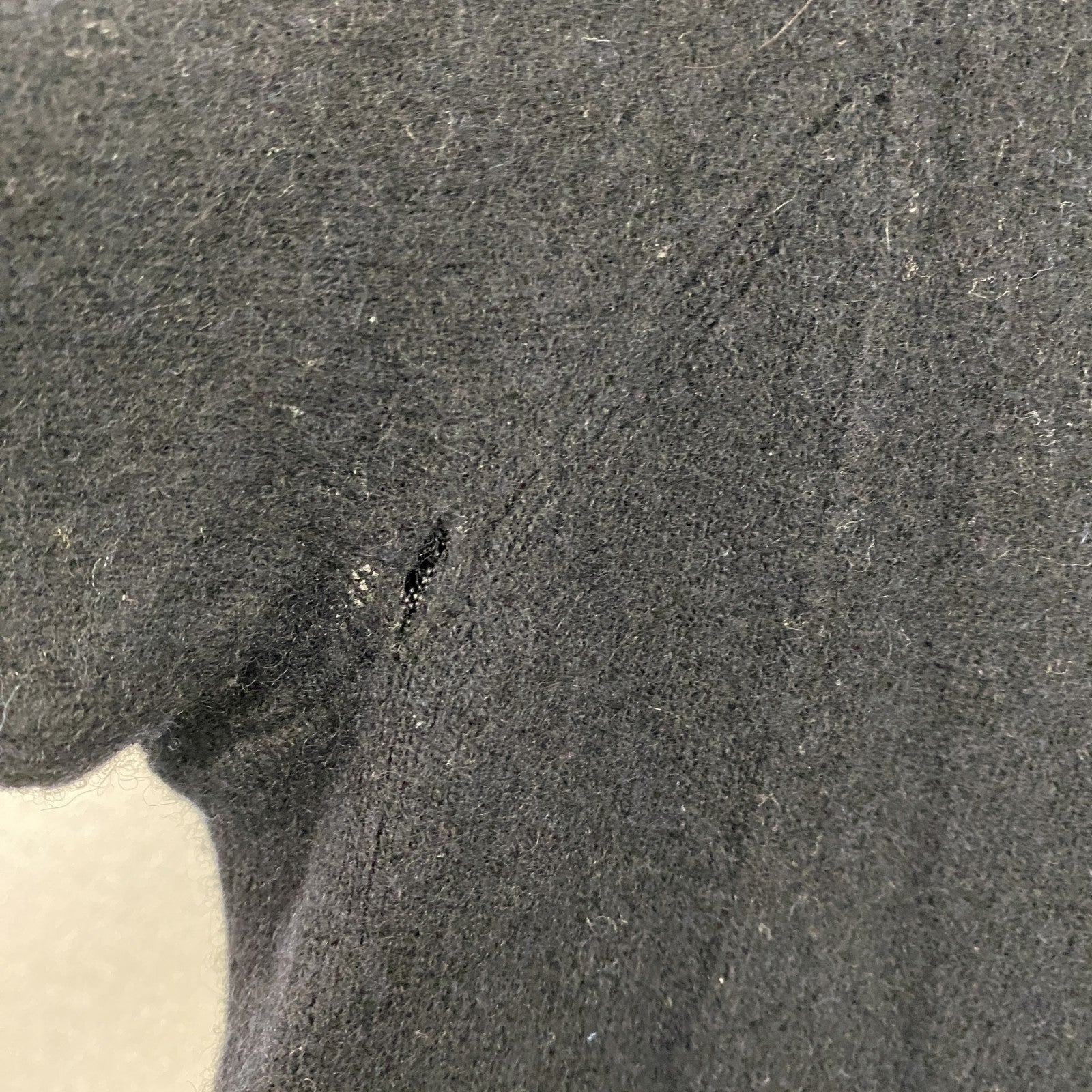 OAKLEY　オークリー　ラムウールニットセーター　ハーフジップニットセーター　黒　ブラック　Sサイズ　古着