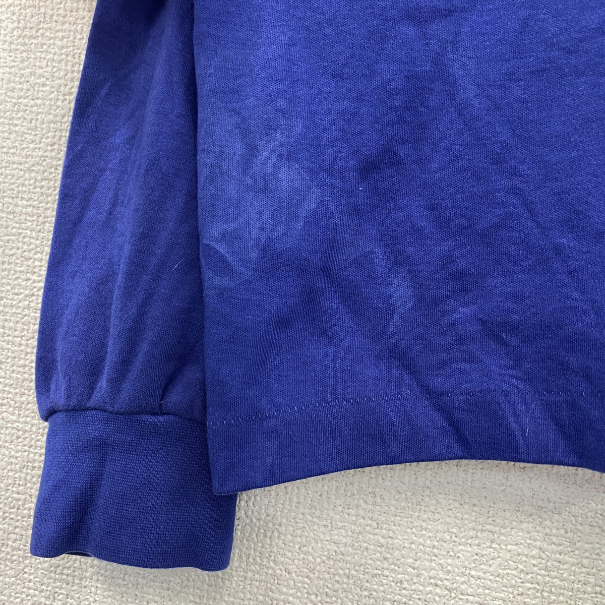 Eddie Bauer　エディーバウアー　長袖Tシャツ/ロンT　タートルネック　青　ブルー　XLサイズ カットソー メンズ コットン 古着