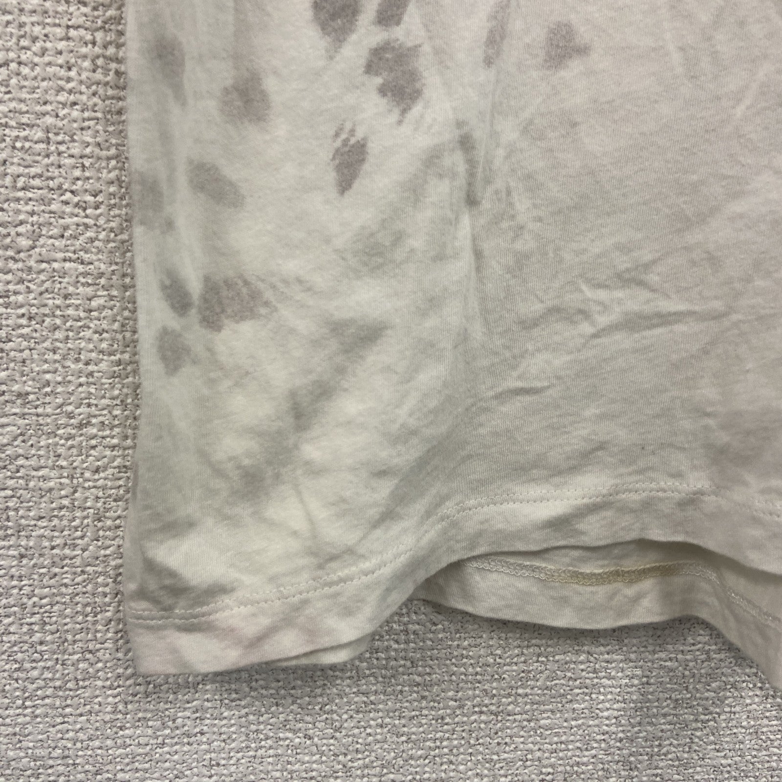 ALLSAINTS　半袖プリントアニマルTシャツ　ヒョウ柄　白　ホワイト　Sサイズ　古着
