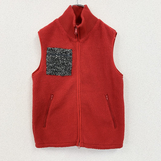 FAT　エフエーティー　フリースベスト/ボアベスト　赤　レッド　