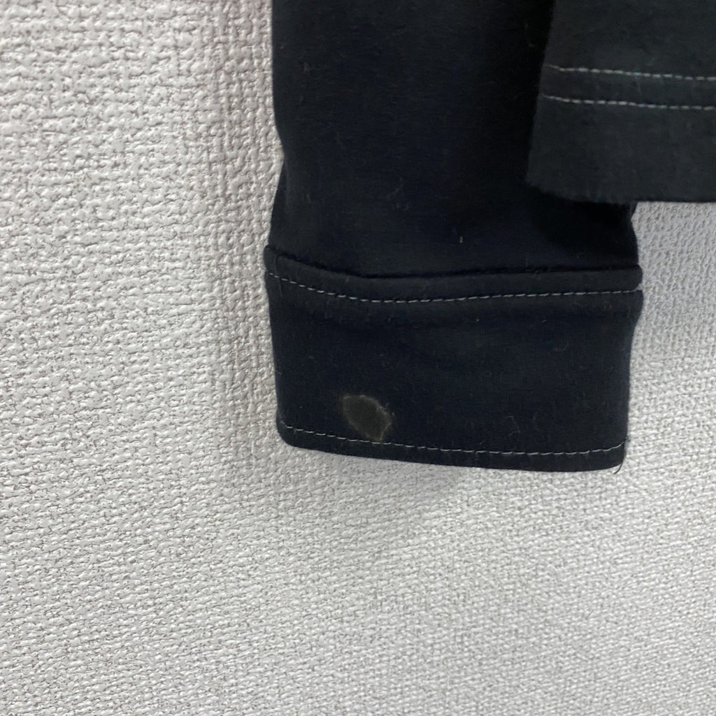 CASTELBAJAC　カステルバジャック　フルジップスウェットジャケット　黒　ブラック　1サイズ　古着