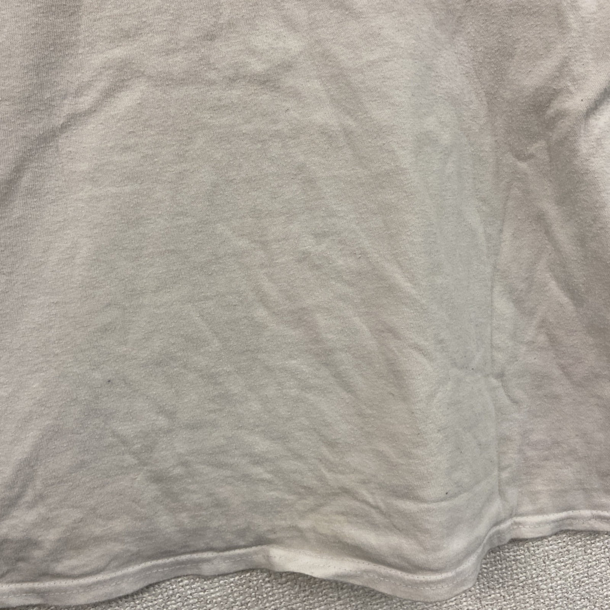 CLASSIC RINGSPUN　半袖プリントTシャツ　白　ホワイト　Mサイズ カットソー メンズ コットン 古着