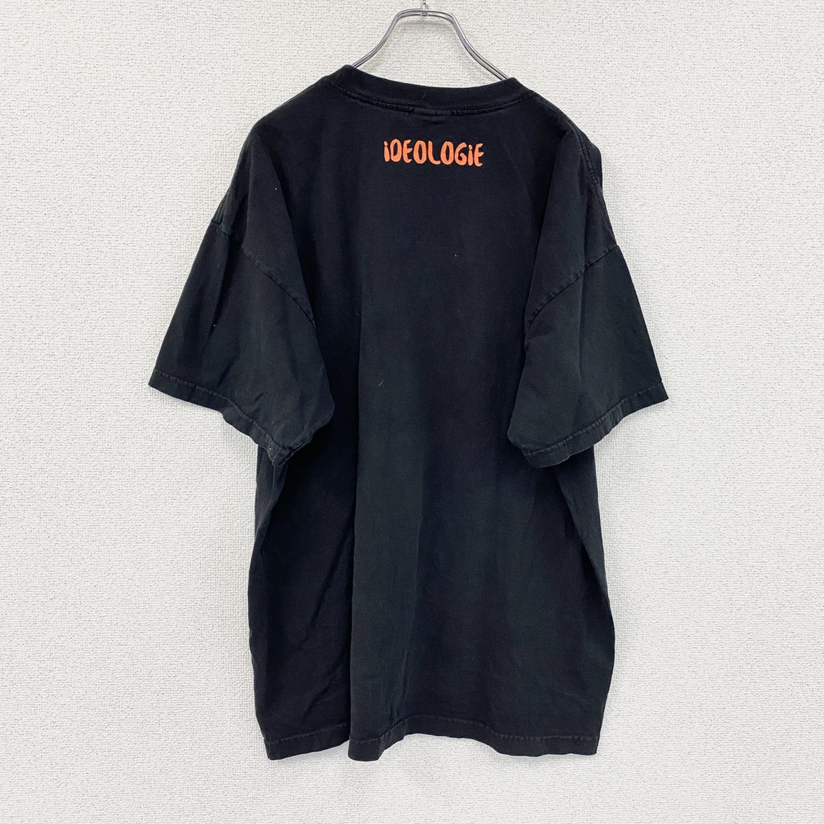 UNION MADE　半袖プリントTシャツ　黒　ブラック　2XLサイズ カットソー メンズ コットン 古着