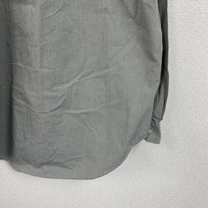 GAP　ギャップ　長袖シャツ　チェック柄　緑　グリーン　Mサイズ