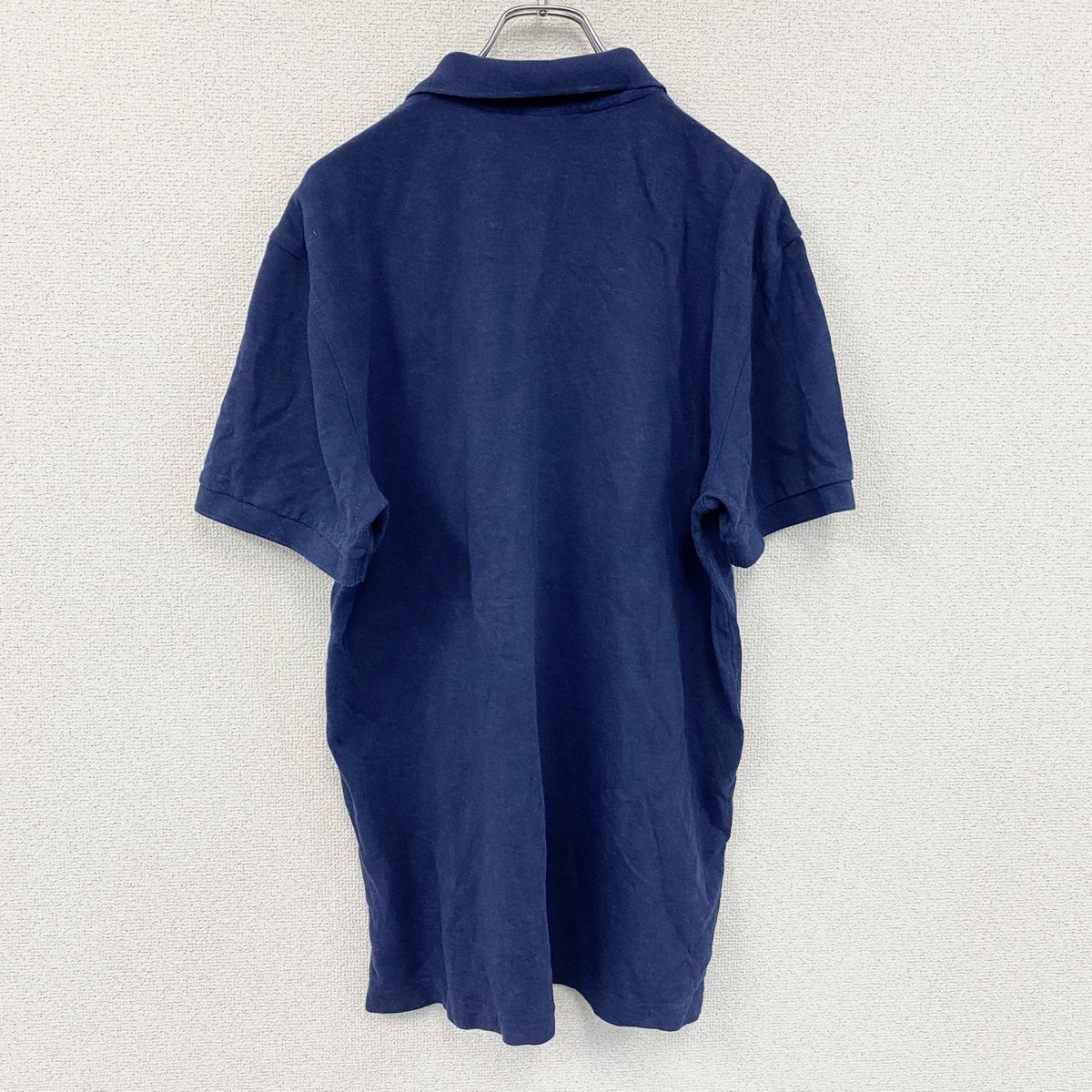 Brooks Brothers　ブルックスブラザーズ　半袖ポロシャツ　刺ロゴ　紺　ネイビー　XLサイズ　古着