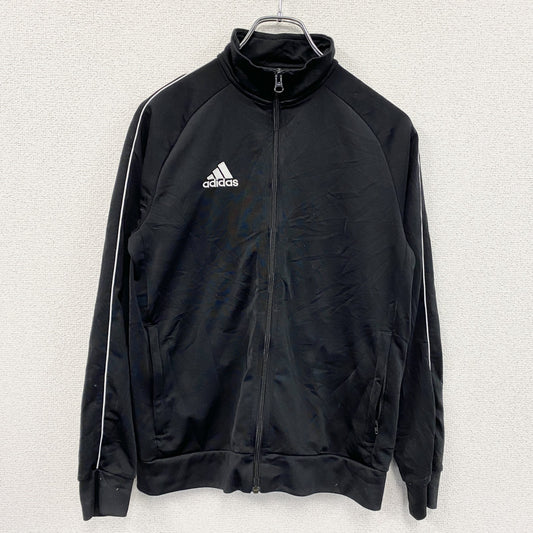 adidas　アディダス　トラックジャケット/ジャージ　パフォーマンスロゴ　黒　ブラック　Lサイズ