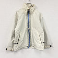 Quiksilver　クイックシルバー　フルジップナイロンジャケット　ベージュ　SSサイズ ウインドブレーカー ナイロンアウター メンズ 古着