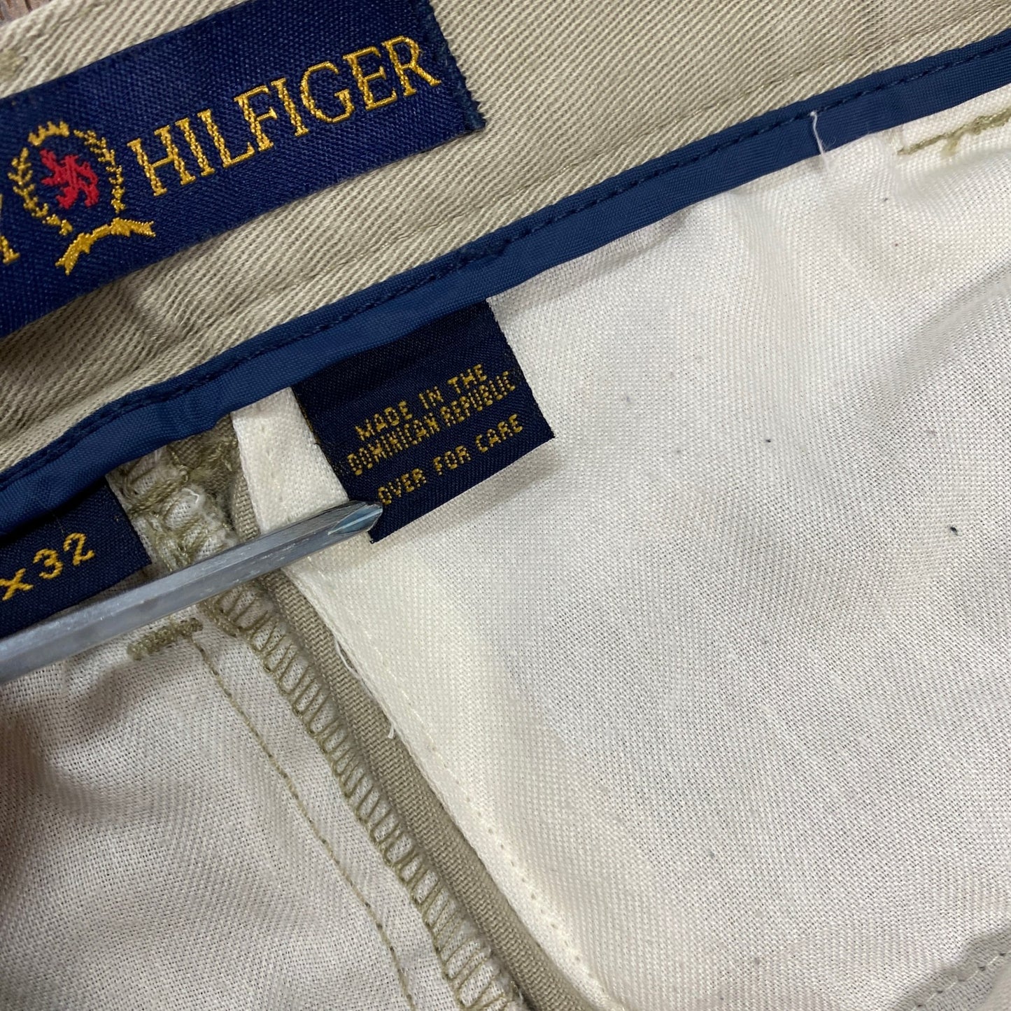 TOMMY HILFIGER　トミーヒルフィガー　チノパンツ　ベージュ　W34サイズ