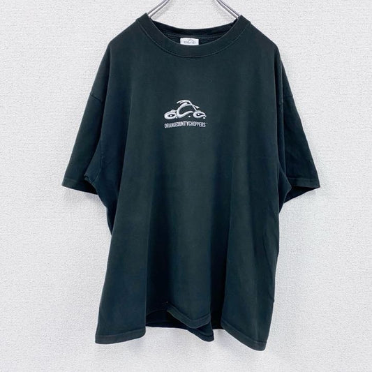 ～00s　ORANGE　COUNTY　CHOPPERS　半袖Tシャツ　ヴィンテージ　黒　ブラック　XXLサイズ