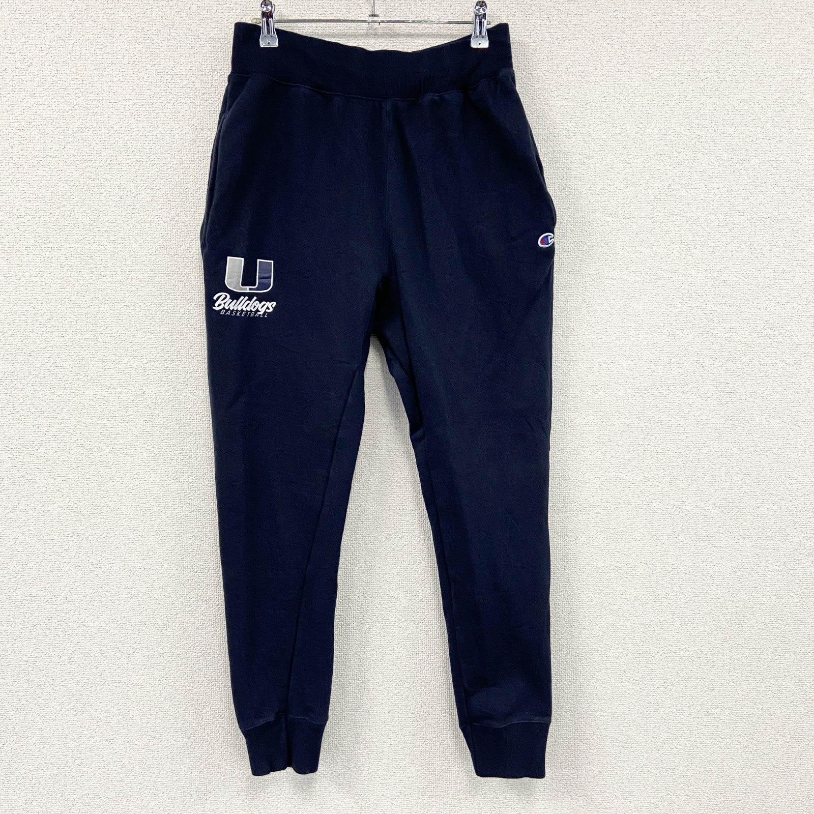 Champion　チャンピオン　リバースウィーブ　スウェットパンツ　紺　ネイビー　Mサイズ　古着
