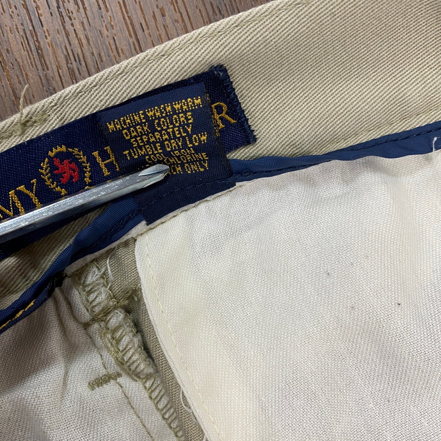 TOMMY HILFIGER　トミーヒルフィガー　チノパンツ　ベージュ　W34サイズ