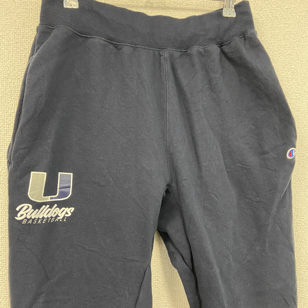 Champion　チャンピオン　リバースウィーブ　スウェットパンツ　紺　ネイビー　Mサイズ　古着