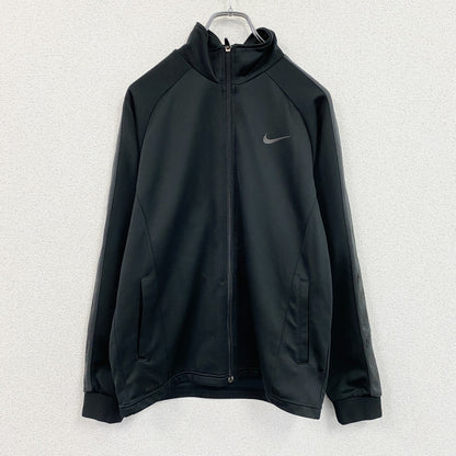 NIKE　ナイキ　DRI-FIT　トラックジャケット/ジャージ　スウッシュ　黒　ブラック　Mサイズ
