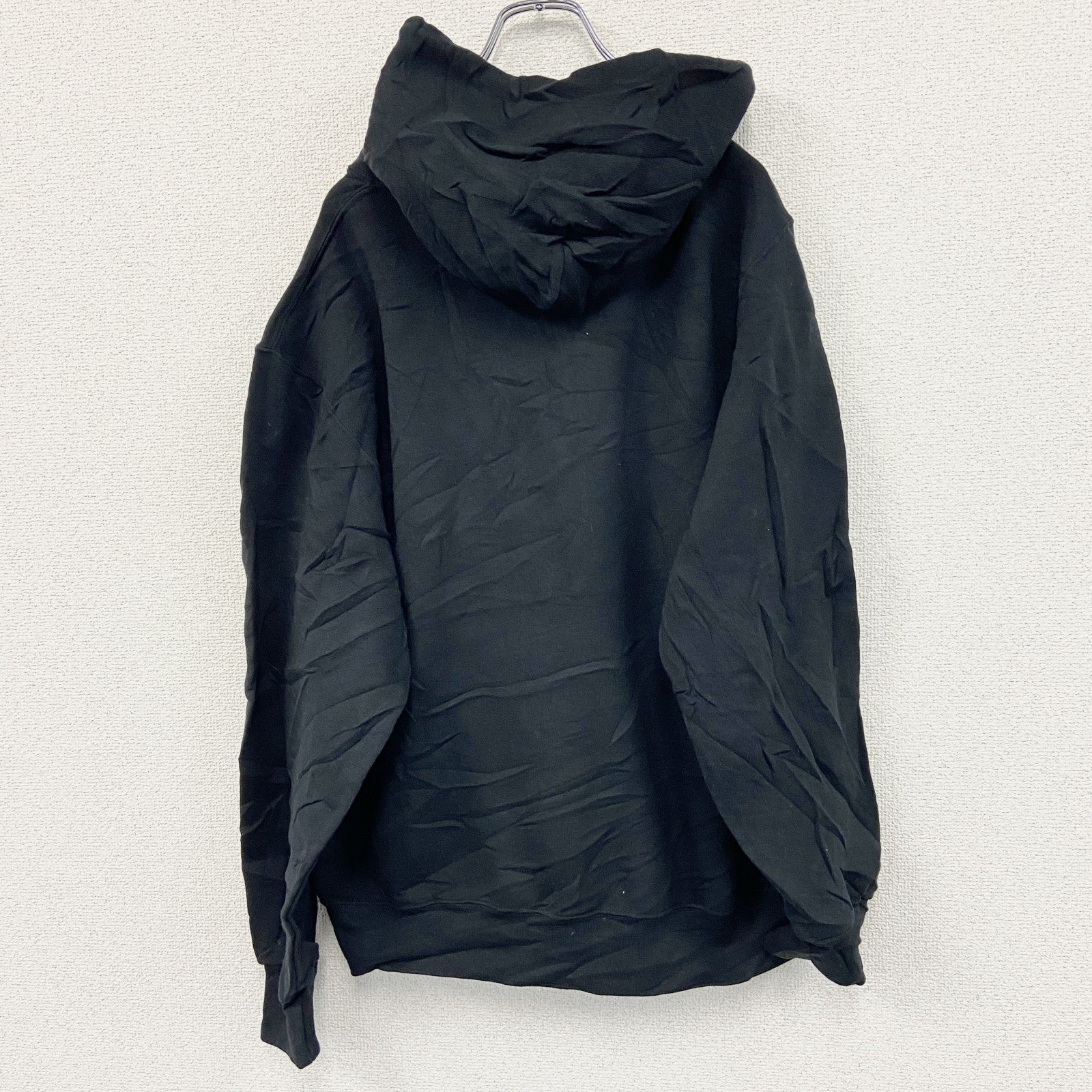00s　RUSSELL ATHLETIC　ラッセル　スウェットパーカー/フーディー　ヴィンテージ　黒　ブラック　Lサイズ　古着
