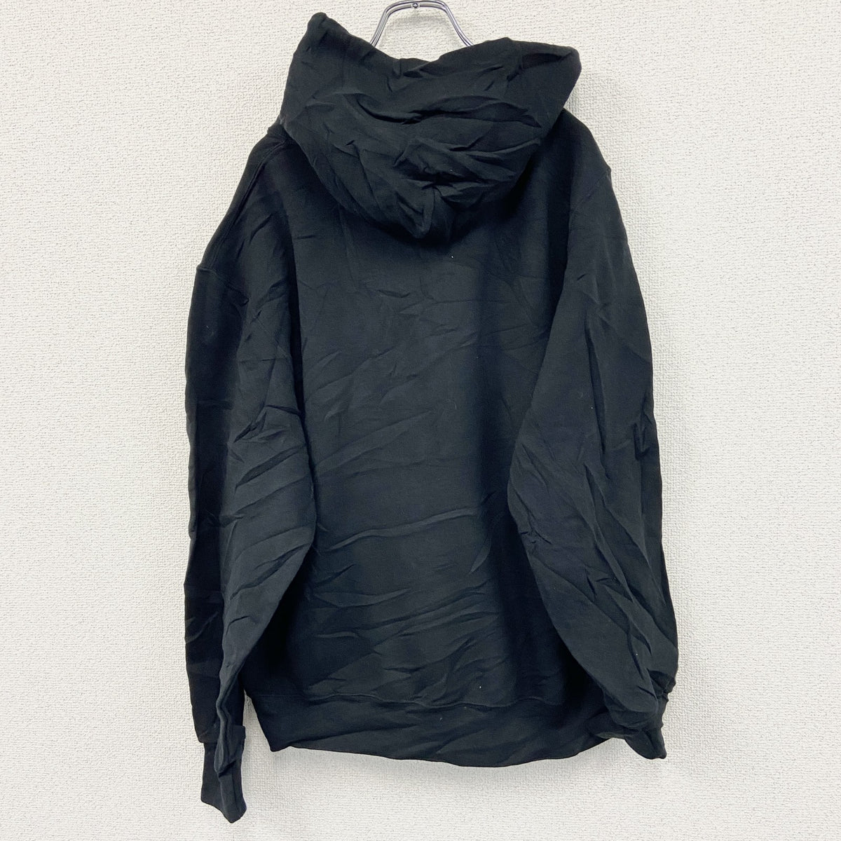 00s　RUSSELL ATHLETIC　ラッセル　スウェットパーカー/フーディー　ヴィンテージ　黒　ブラック　Lサイズ　古着