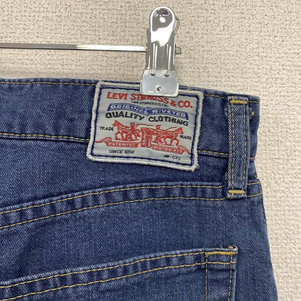 90s　Levi's　リーバイス　デニムパンツ/ジーンズ　ジップフライ　インディゴ　32サイズ メンズ コットン 古着