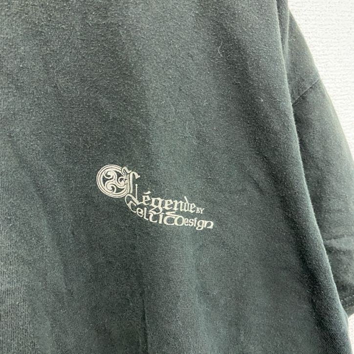 BAPLINE　半袖Tシャツ　両面プリント　黒　ブラック　XLサイズ　古着