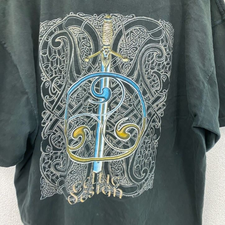 BAPLINE　半袖Tシャツ　両面プリント　黒　ブラック　XLサイズ　古着