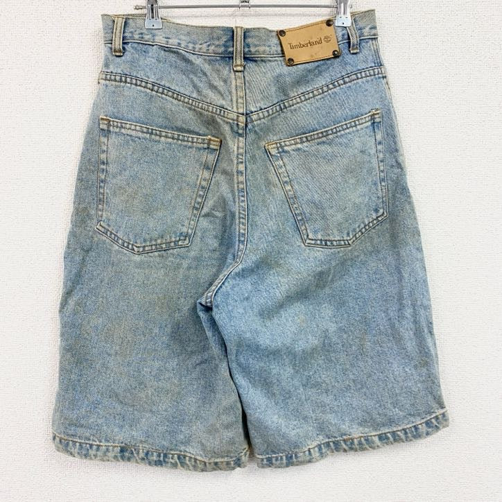 Timberland　ティンバーランド　デニムハーフパンツ/ジーンズ　ジップフライ　インディゴ　31サイズ　古着