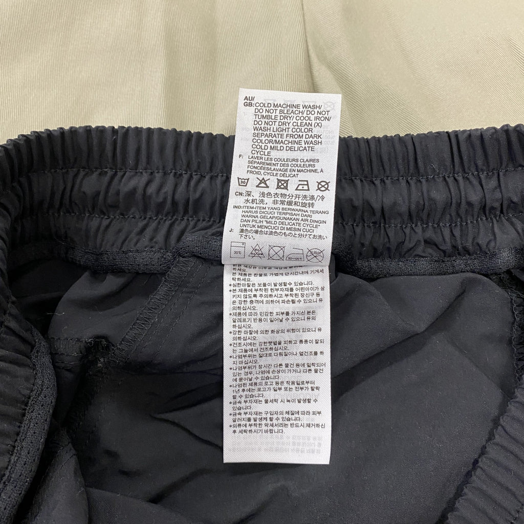 adidas　アディダス　ナイロンパンツ パフォーマンスロゴ　黒　ブラック　Mサイズ メンズ 古着